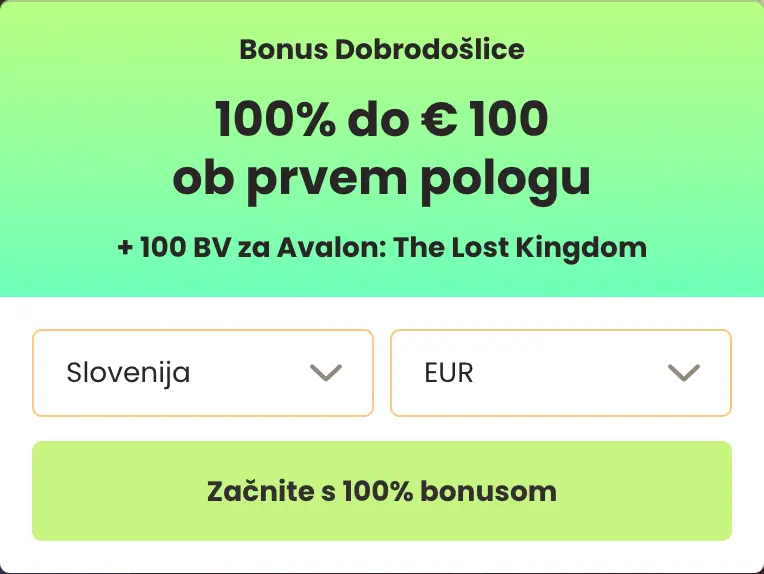 Bonus dobrodošlice